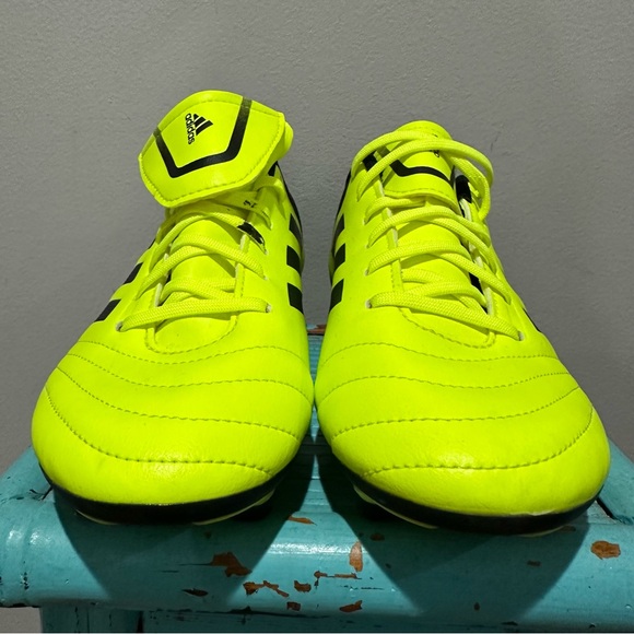 NEW ADIDAS Copa Soccer Cleat Solar Yellow Black Size 7.5 - Picture 2 of 14